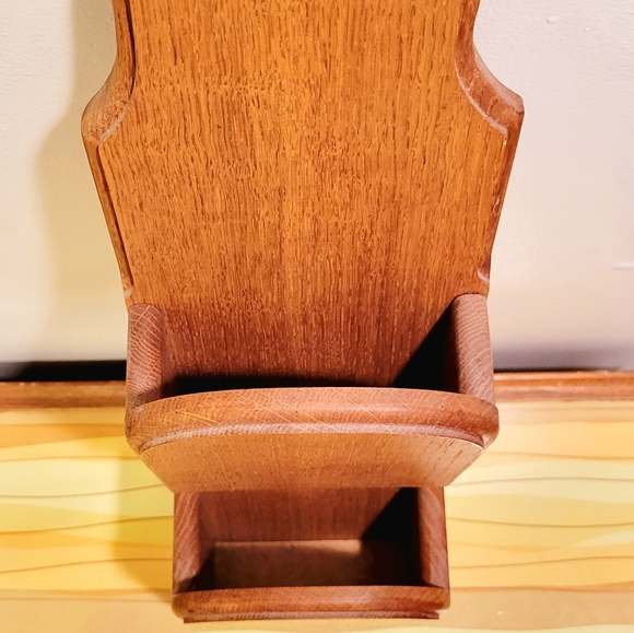 Vintage Wooden Mail Organizer - Picture 4 of 6